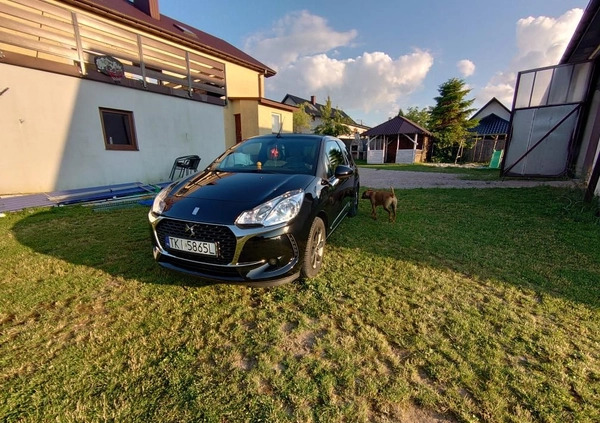 Citroen DS3 cena 37999 przebieg: 105000, rok produkcji 2016 z Łęczyca małe 137